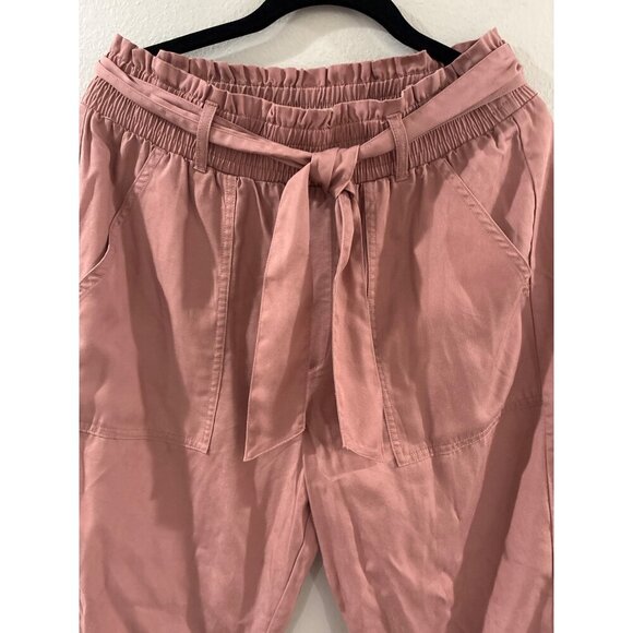 Abercrombie & Fitch pants womens Belted Utility Joggers Elastic Ankle NWT Medium - Picture 4 of 10